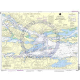 NOAA Nautical Chart 14772: Ironsides l., N.Y., to Bingham l., Ont.